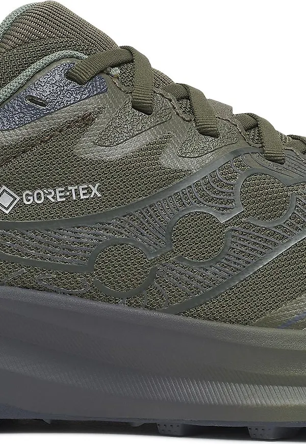 Saucony Men's Peregrine 16 GORE-TEX Fatigue/ebony