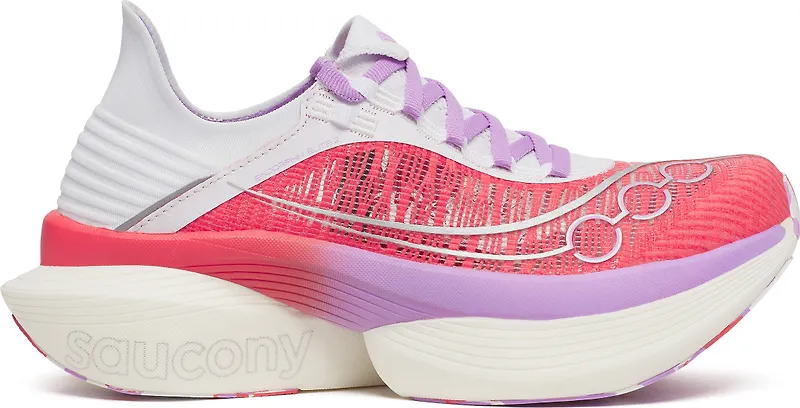 Saucony Unisex Endorphin Elite 2 Coral/white