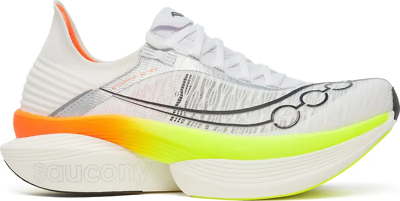 Saucony Unisex Endorphin Elite 2 White/vo2