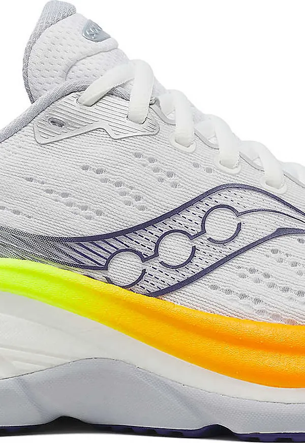 Saucony Women's Hurricane 25 White/frigid