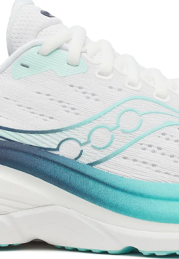 Saucony Women's Hurricane 25 White/navy