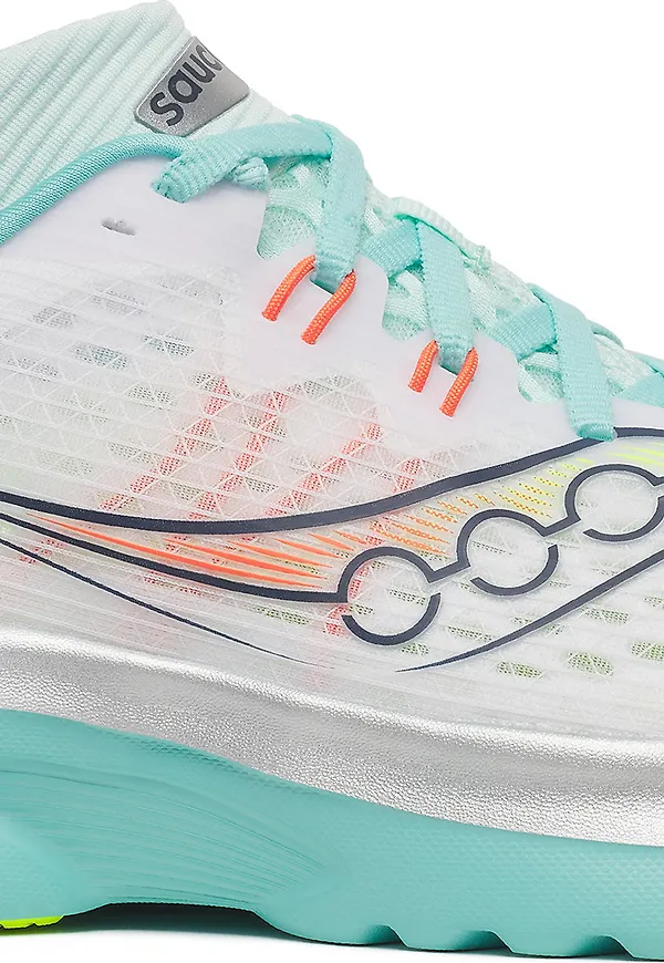 Saucony Women's Kinvara 16 White/aqua