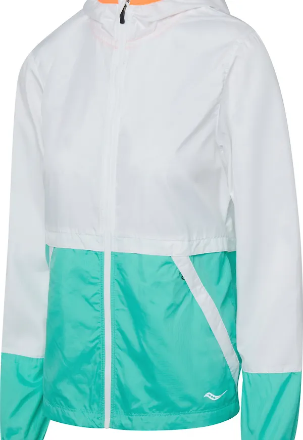 Saucony Women's Packaway Jacket White