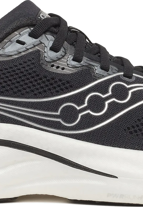 Saucony Women's Ride 19 Black/Silver