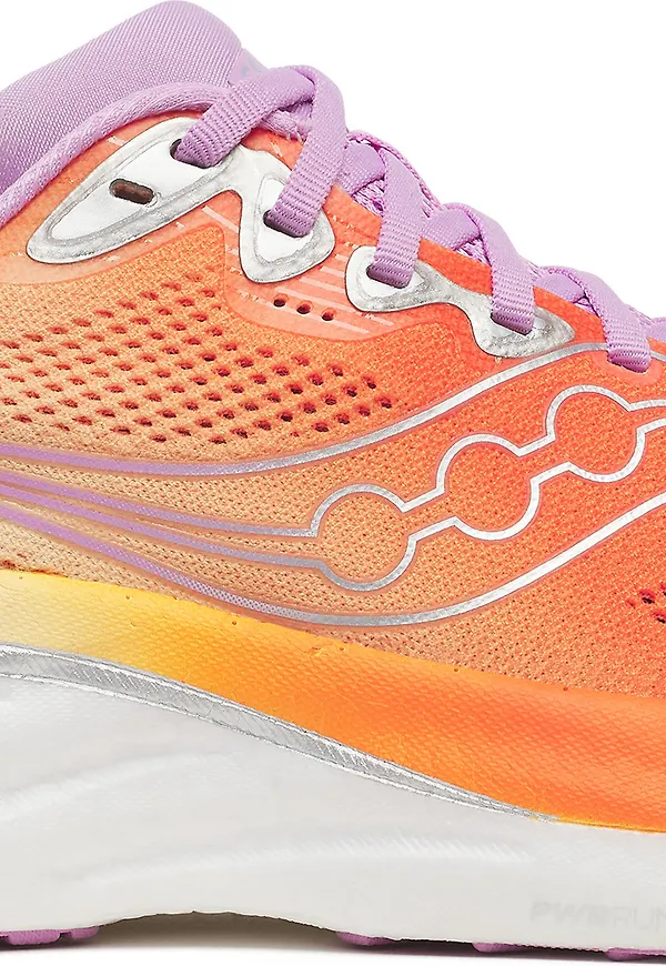 Saucony Women's Ride 19 Fire/Orchid