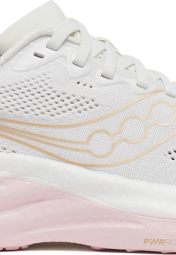 Saucony Women's Ride 19 White/Silk