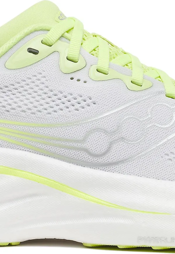 Saucony Women's Ride 19 White/tart