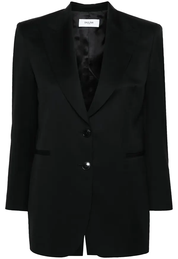 SAULINA Agnese ylleblazer - Svart