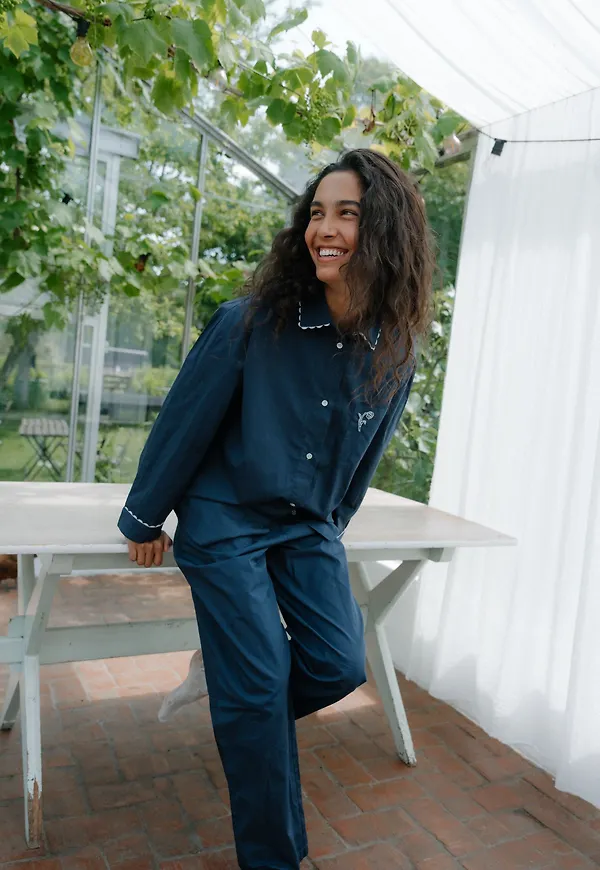 Scallop Pyjamas Shirt