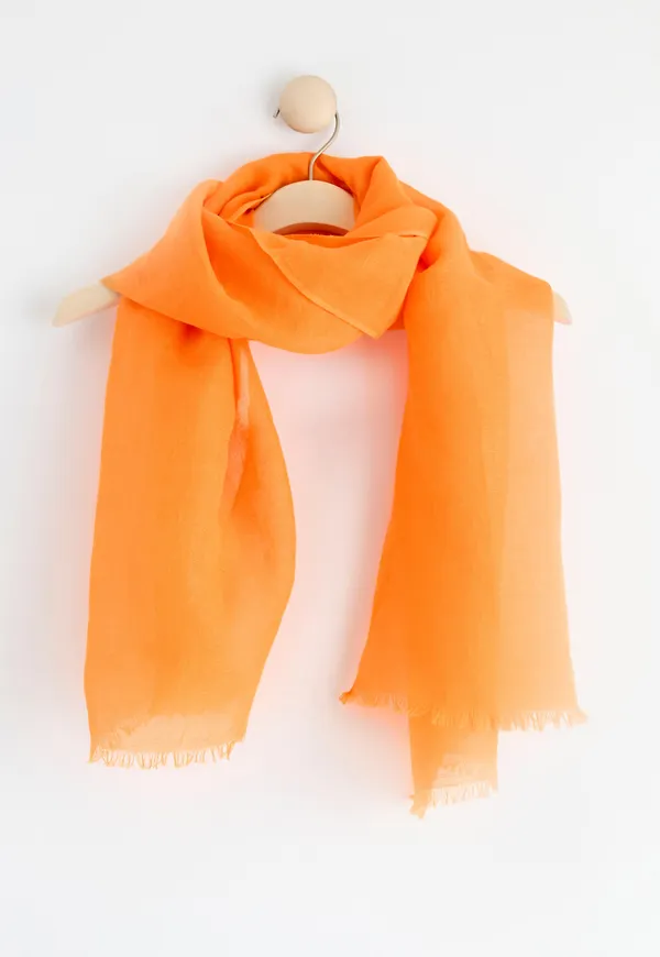 Scarf i linneblandning