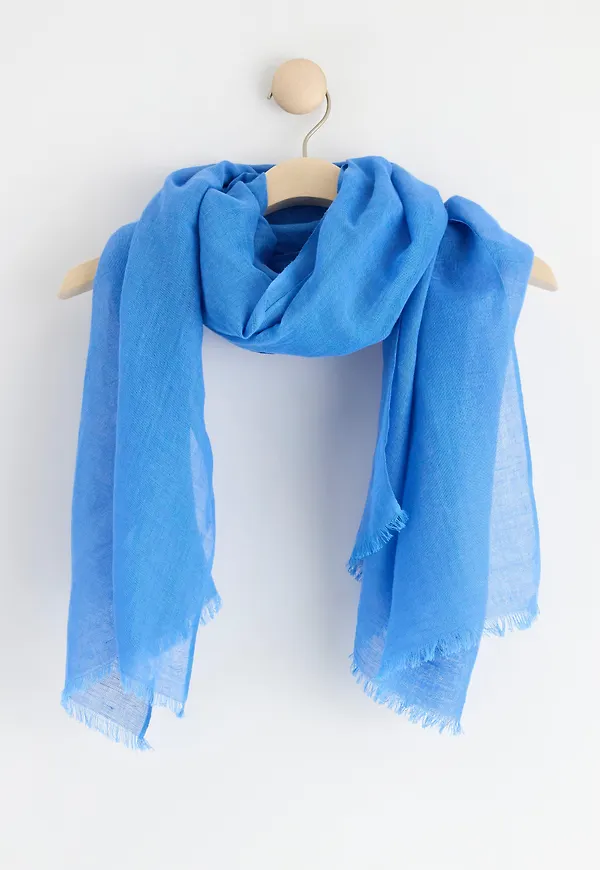 Scarf i linneblandning