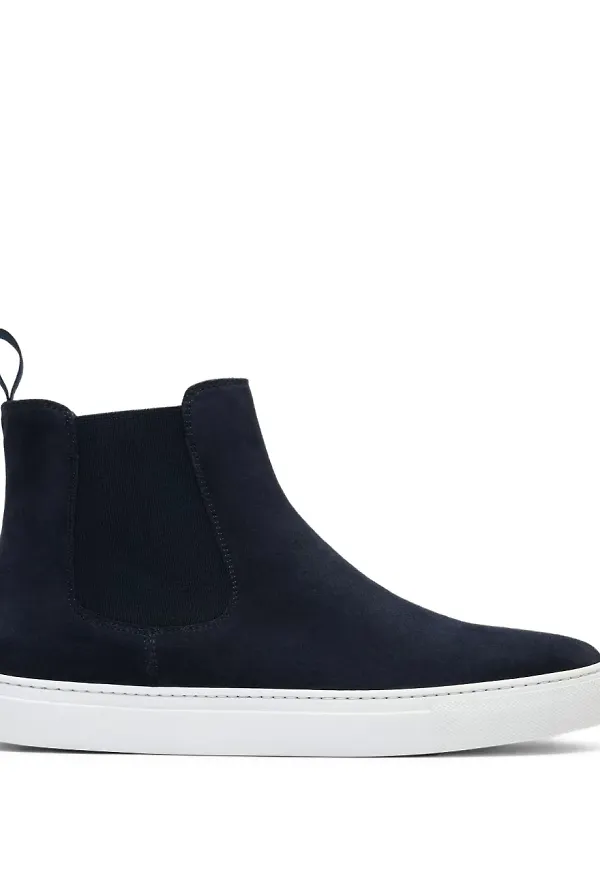 Scarosso höga slip-on sneakers - Blå