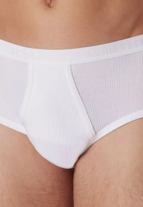 Schiesser Kalsonger 2P Original Classics Briefs 3XL-4XL Vit bomull 3XL Herr