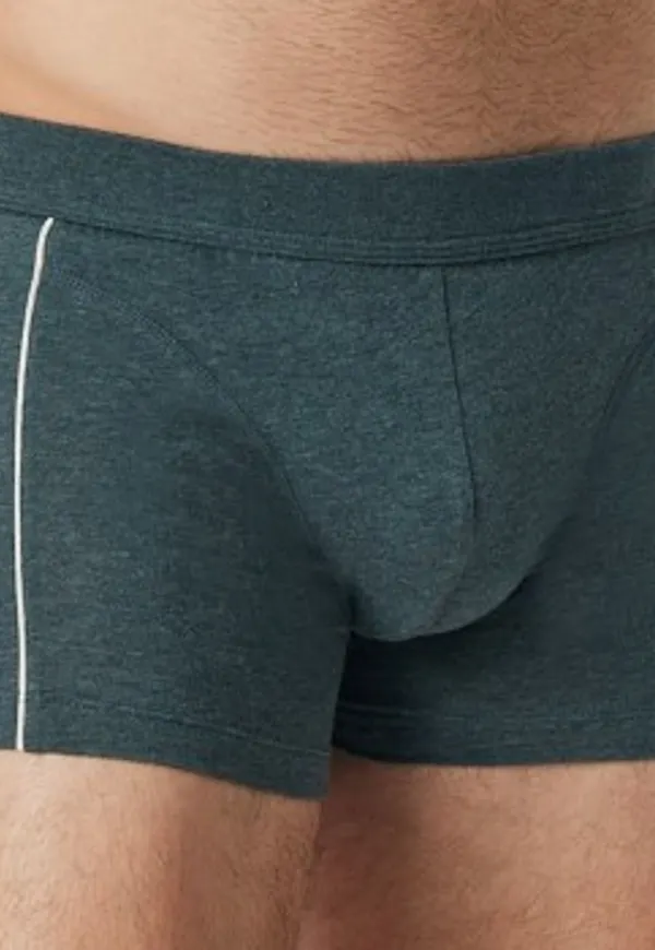 Schiesser Kalsonger Comfort Fit Short Turkos bomull Large Herr