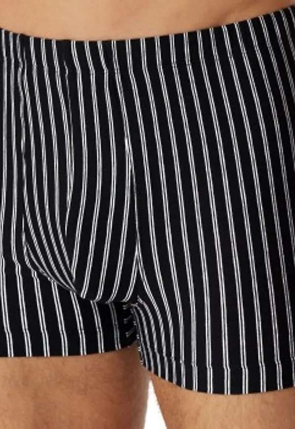 Schiesser Kalsonger Organic Cotton Boxershort Svart bomull X-Large Herr
