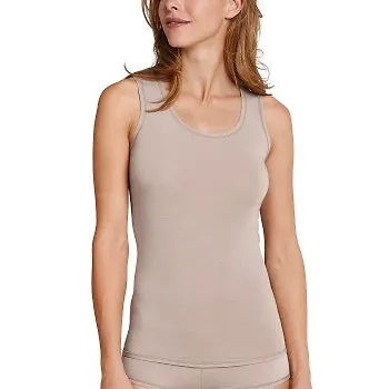 Schiesser Personal Fit Tank Top Brun Large Dam