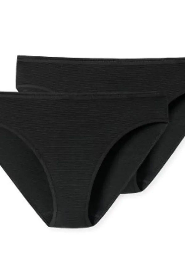 Schiesser Trosor 2P Modal Essentials Tai Briefs Svart X-Large Dam
