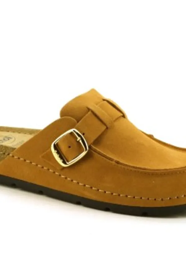 Scholl Bora Moccasin Ljusbrun 37 Dam