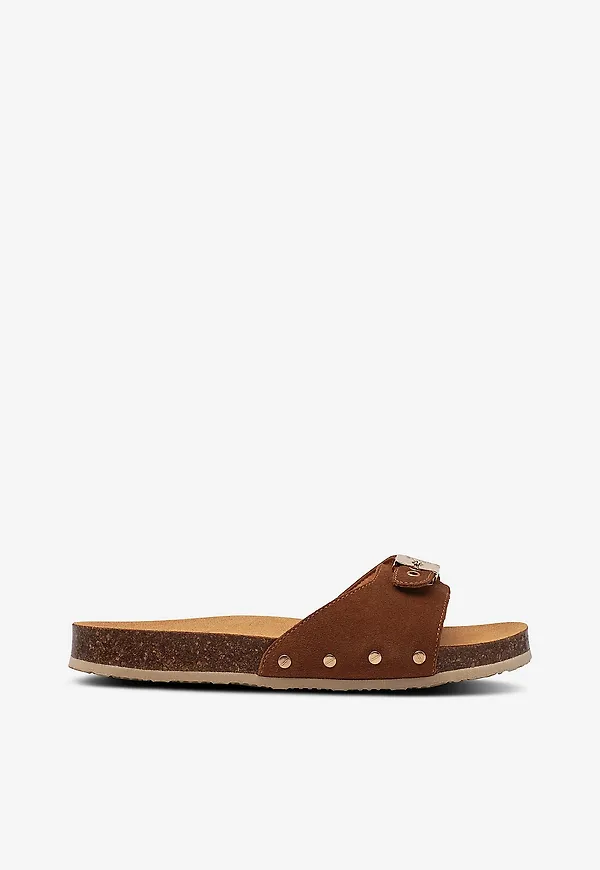 Scholl Iconic - Sandaler SL Pescura Margot Suede - Brun