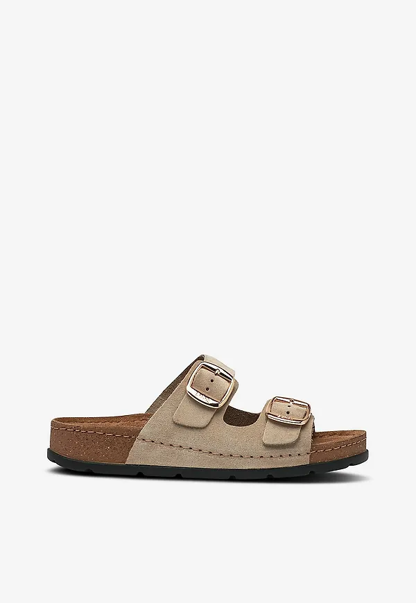 Scholl - Sandal Bora 2 Buckels - Beige