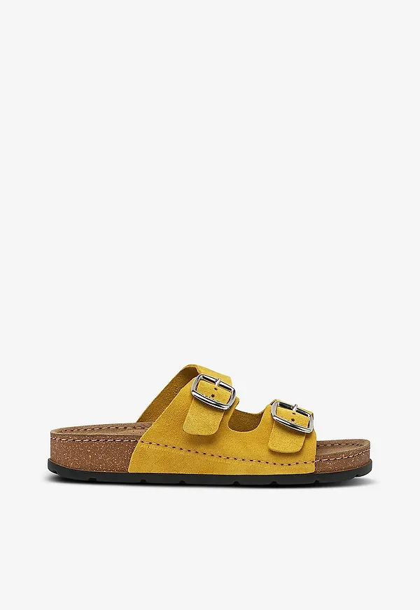 Scholl - Sandal Bora 2 Buckels - Gul