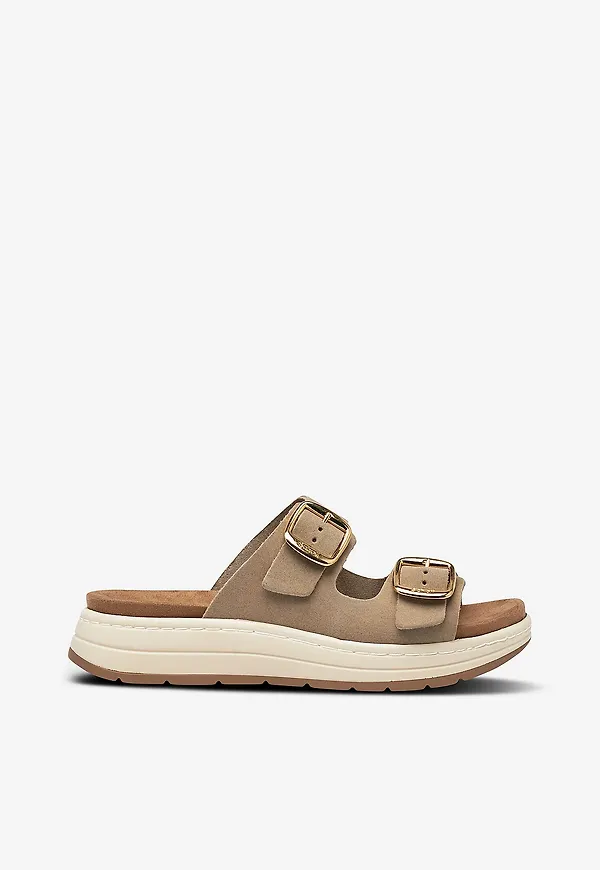 Scholl - Sandaler Scilla 2 Buckels - Beige