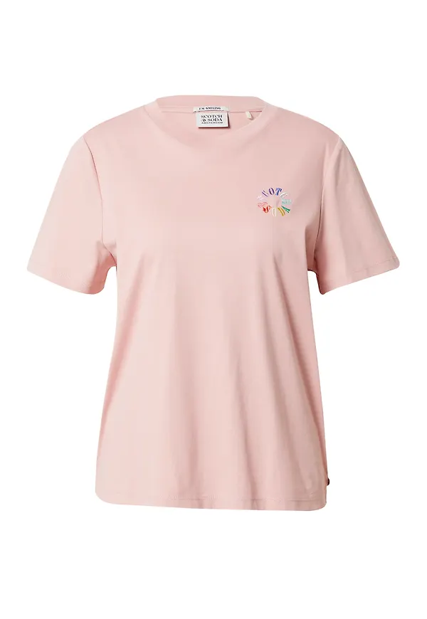 SCOTCH & SODA T-shirt blandade färger / rosé