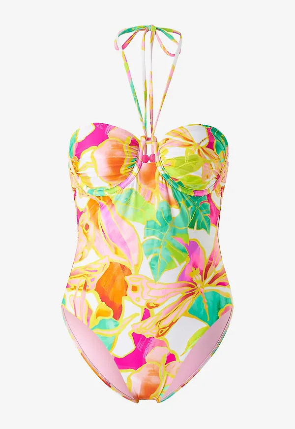 Seafolly - Baddräkt Bandeau One Piece - Rosa