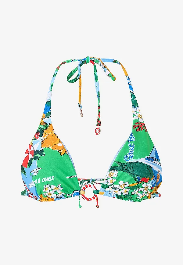 Seafolly - Bikini-bh Longline Slide Tri - Blå