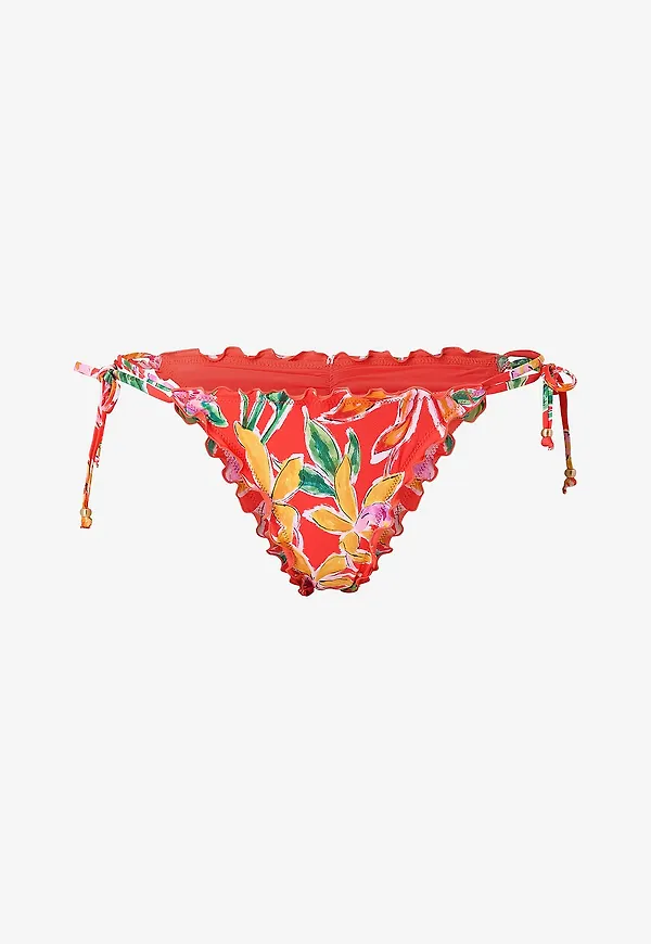 Seafolly - Bikinitrosor Brazillian Looped Tie Side - Orange