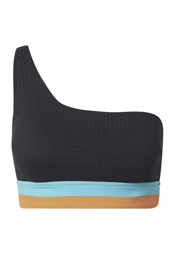 Seafolly Bikiniöverdel sand / aqua / svart