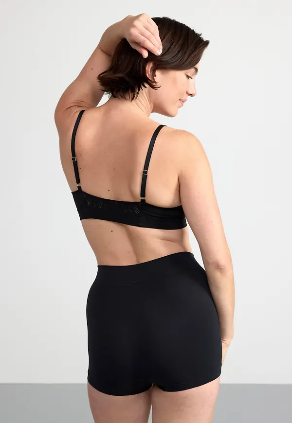 Seamless boxer trosa high waist