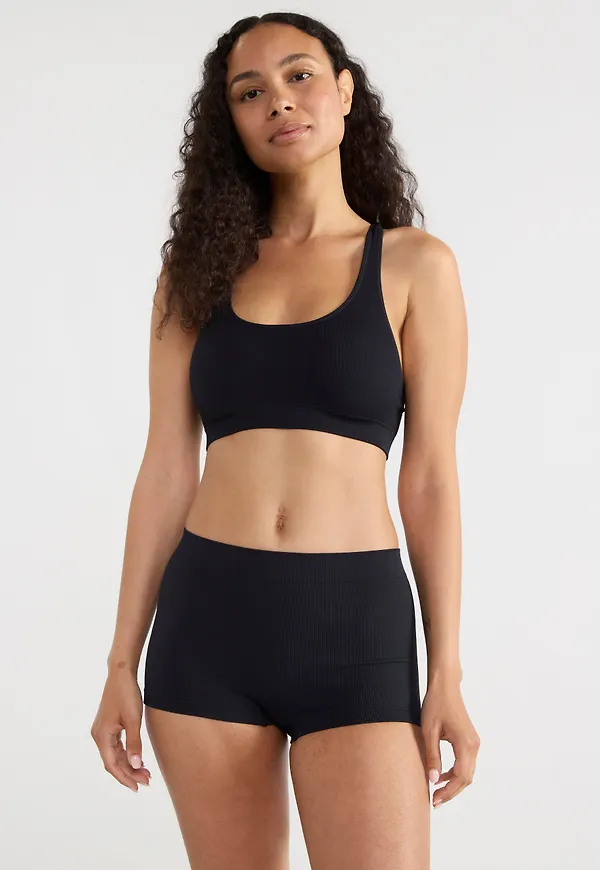 Seamless boxer trosa midi waist