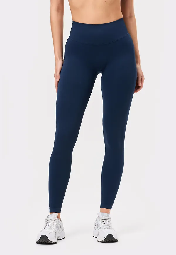 Seamless Contour Ribbed Tights