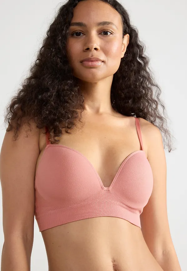 Seamless push-up bh