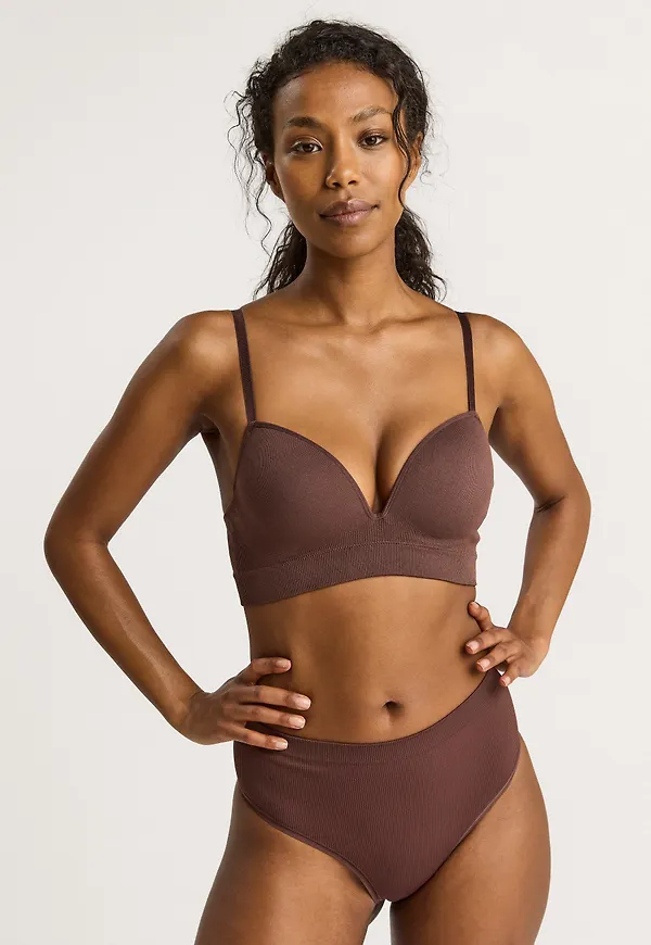 Seamless push-up bh