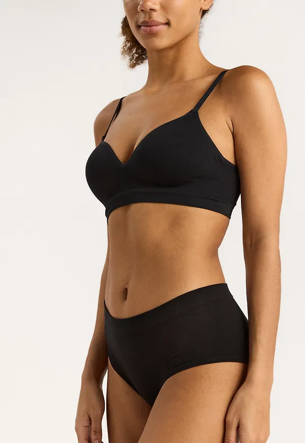 Seamless regular waist trosa