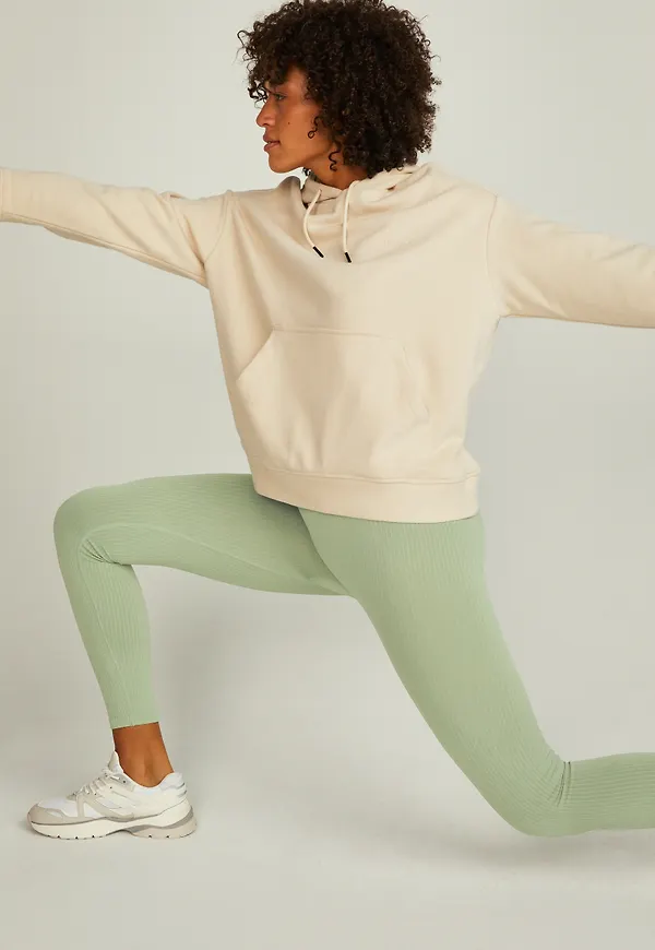 Seamless rib tights