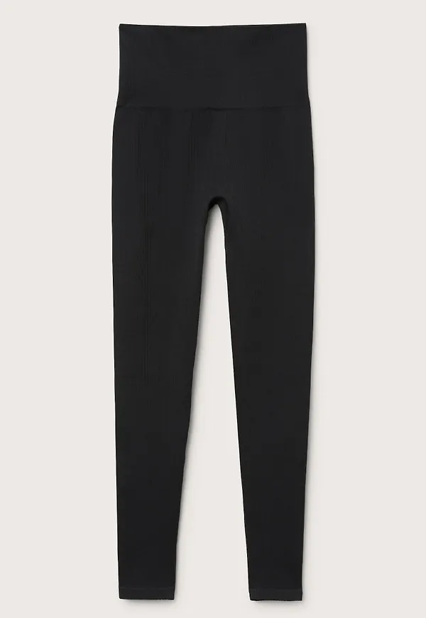 Seamless rib tights