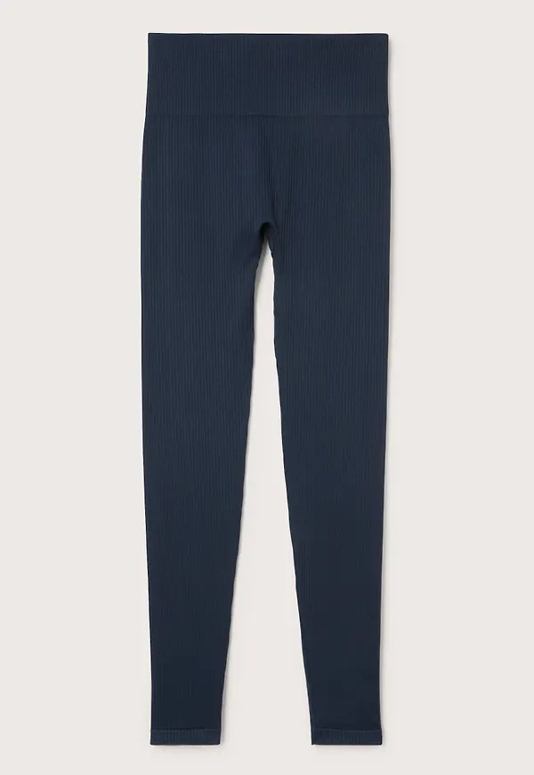Seamless rib tights