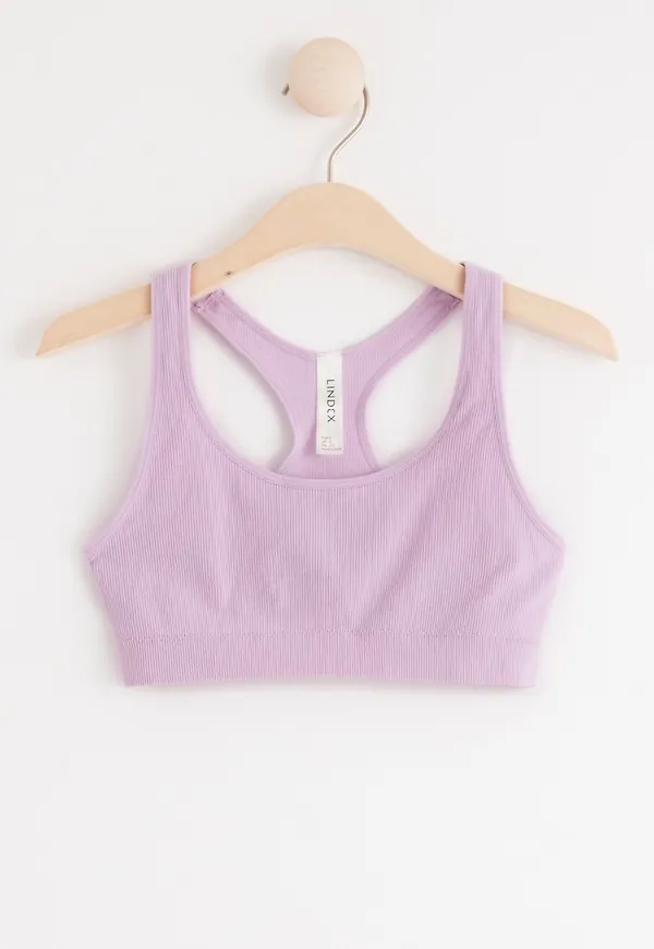 Seamless ribbad soft bh