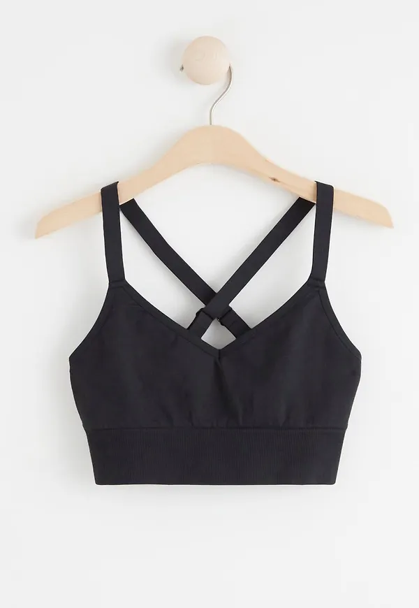 Seamless sport bh light support