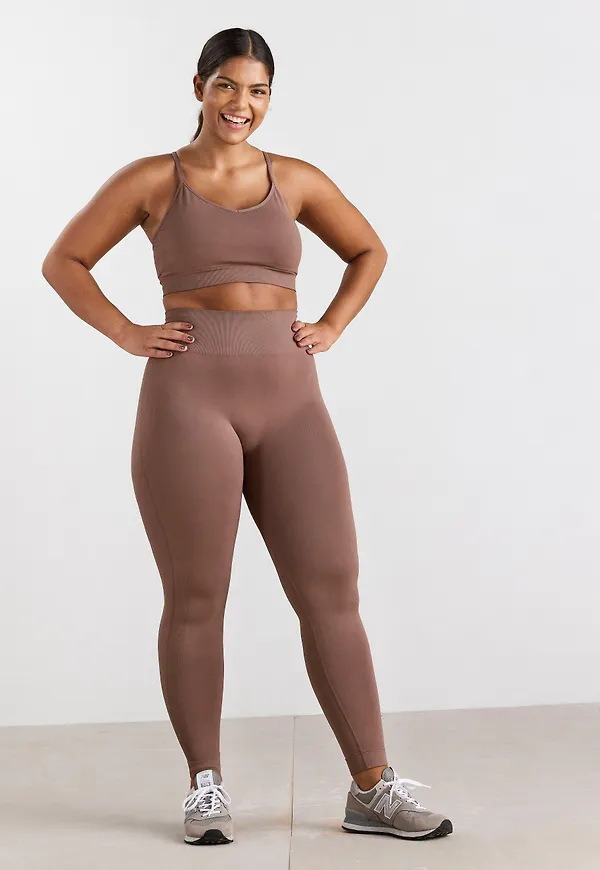 Seamless sport bh light support