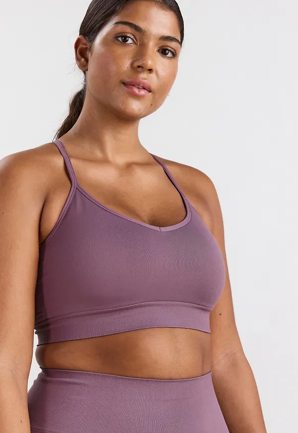 Seamless sport bh light support