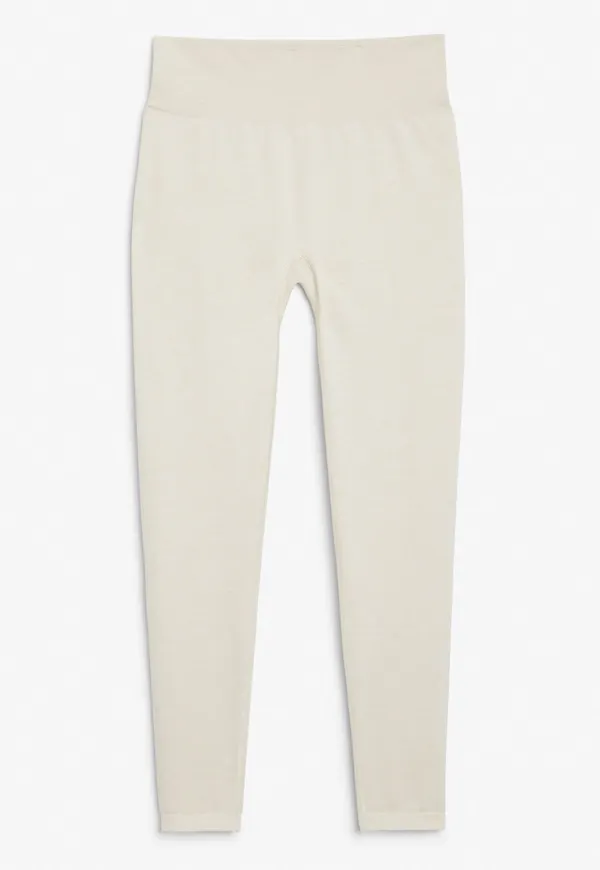 Seamless sports leggings - Beige