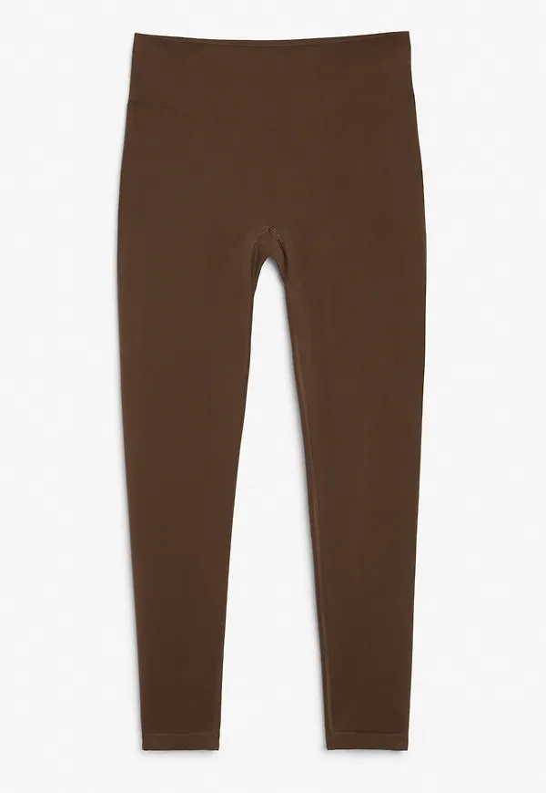 Seamless sports leggings - Beige