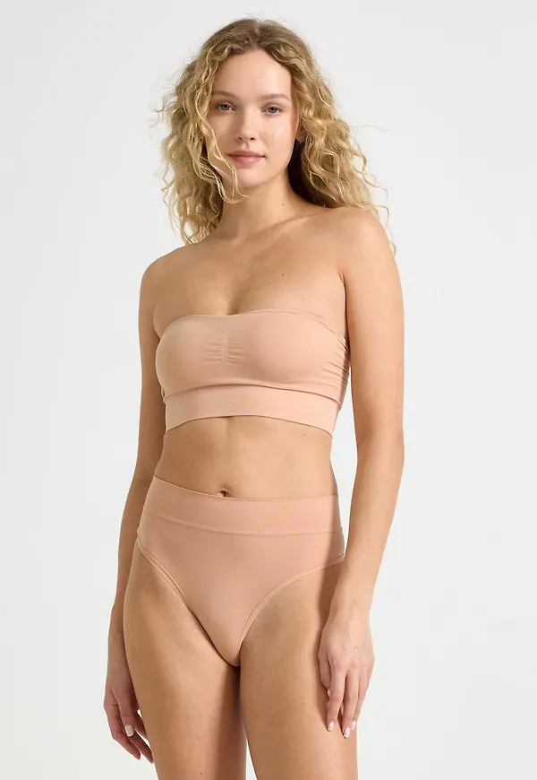 Seamless stringtrosa med hög midja