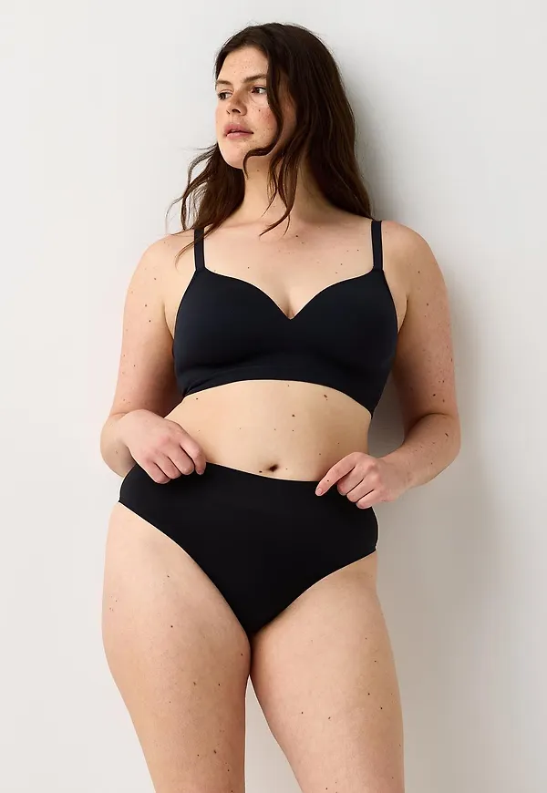 Seamless stringtrosa med hög midja