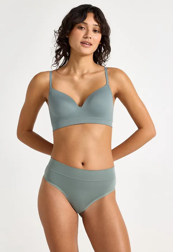 Seamless stringtrosa med hög midja