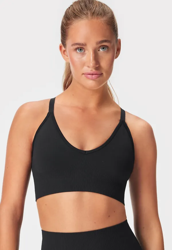 Seamless V-Neck Sport-bh